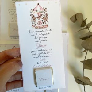 Cioccoposto Carousel Rosa