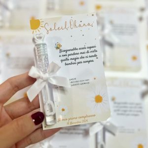 Segnaposto - Bolle di sapone - Sunny