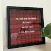 Shadow Box Bloom Red