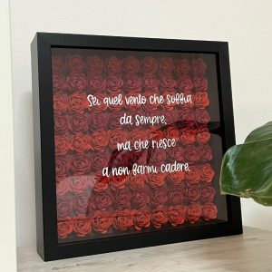 Shadow Box Bloom Red
