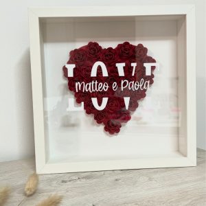 Shadow Box Love Red