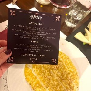 Menu - Vintage