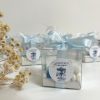 Scatolina porta confetti carillon blu